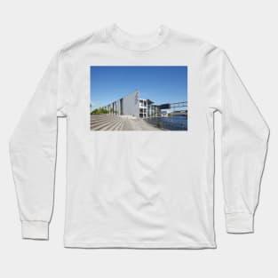 German Bundestag with Spree, Berlin, Germany, Europe Long Sleeve T-Shirt